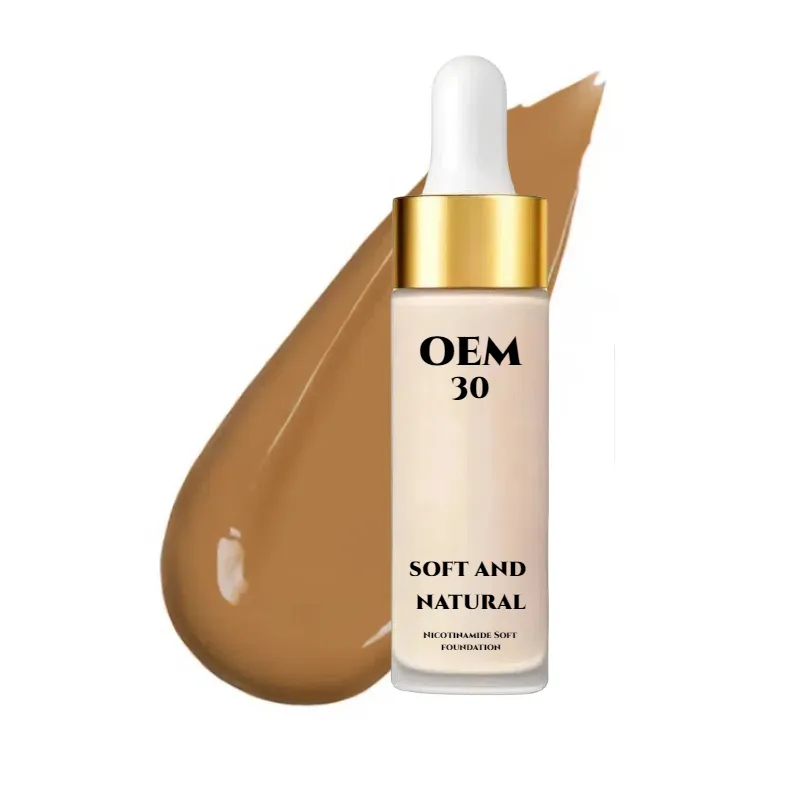 ซัพพลายเออร์มูลนิธิเหลวที่มีความครอบคลุมสูง ISO 22716 การผลิตที่ผ่านการรับรอง